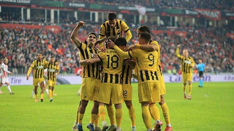 Samsunspor sonunu getiremedi Samsunspor - AEK maçı sonucu: 1-2