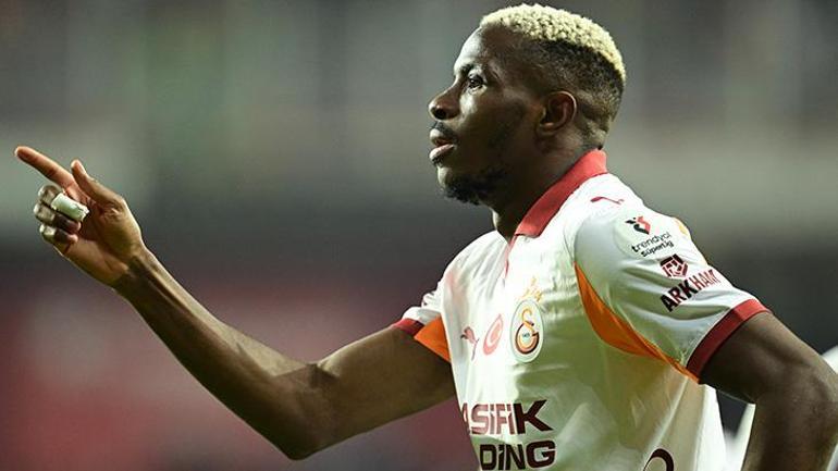 Antalyada Victor Osimhen imzası Önce kaçırdı sonra attı