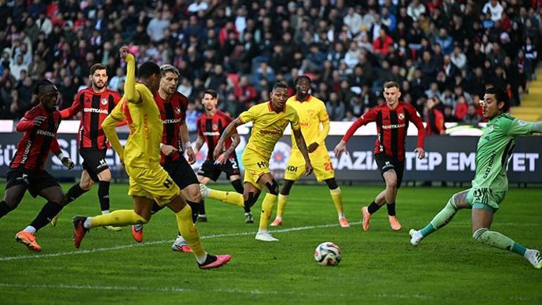 Göztepenin Avrupa aşkı Gaziantepte kritik 3 puan... (Gaziantep FK 0-1 Göztepe maç özeti)