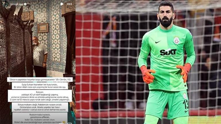 Galatasarayın eski kalecisi İsmail Çipenin acı kaybı