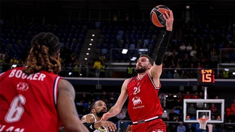 (ÖZET) Talen Horton-Tucker yıldızlaştı Fenerbahçe deplasmanda kazandı | Olimpia Milano - Fenerbahçe maç sonucu: 72-87