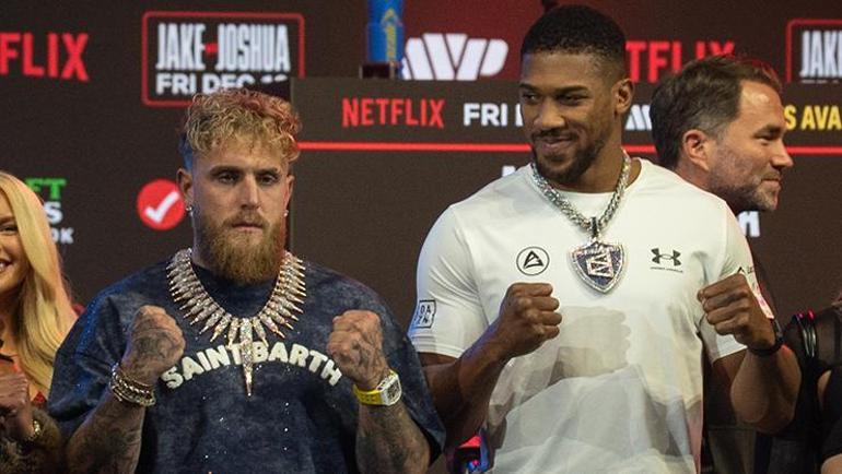 6. rauntta nakavt: Milyon dolarlık Jake Paul-Anthony Joshua maçının kazananı belli oldu