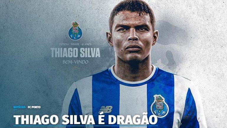 41 yaşında Avrupaya geri döndü Thiago Silva, Porto ile sözleşme imzaladı