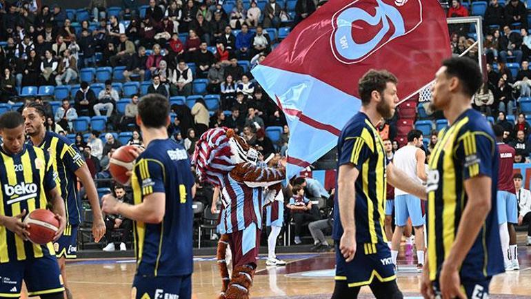 Trabzonspordan Fenerbahçe BEKOya 26 sayı fark Trabzonspor - Fenerbahçe BEKO maç sonucu 99-73
