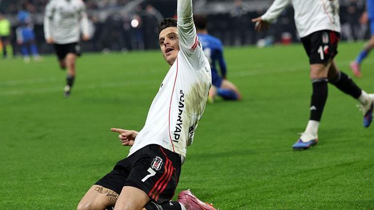 Beşiktaşın golcüsü Milot Rashica Forvete geçti, kahraman oldu