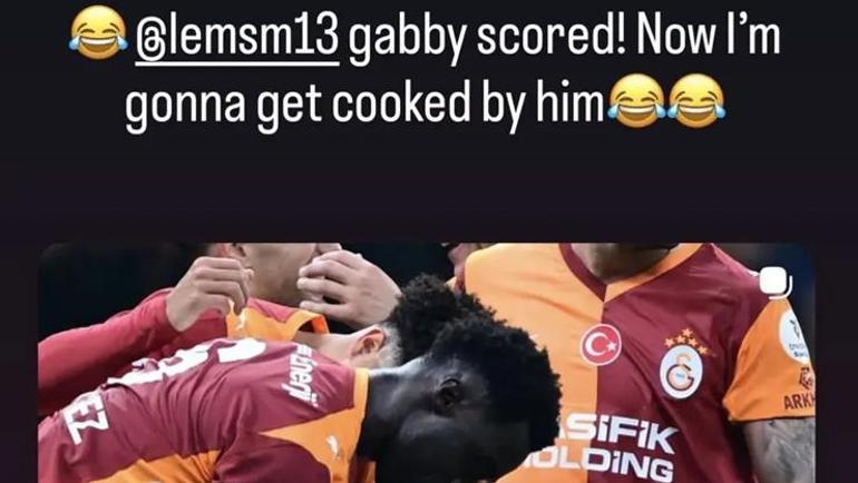 Osimhen milli takımda, kalbi Galatasarayda Maç biter bitmez art arda paylaşımlar