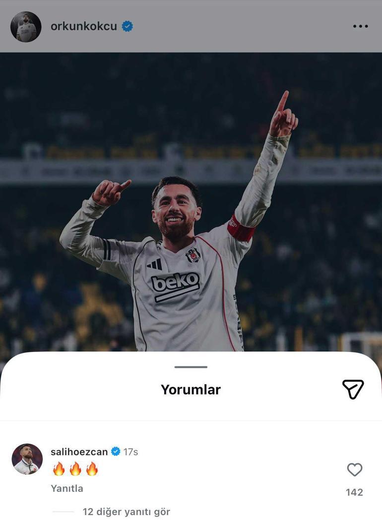 Salih Özcandan Beşiktaş beğenisi Transfer ateşini yaktı