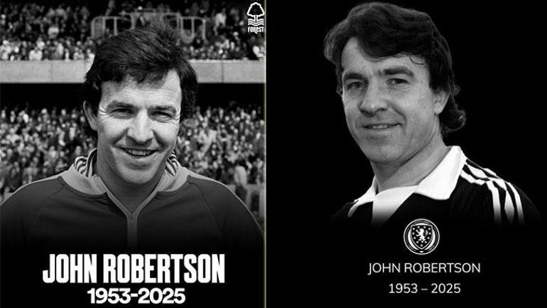 Nottingham Forest efsanesi John Robertson hayatını kaybetti