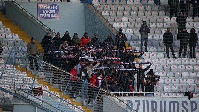 Erzurum 1 attı, 3 aldı... Erzurumspor FK - Çorum FK maç sonucu 1-0