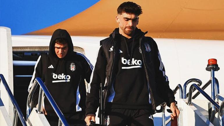 Beşiktaş kafilesi Antalyada; 25 kişilik kamp kadrosunda Rafa Silva da yer aldı