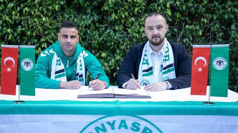 Konyasporun yeni 9 numarası Deniz Türüç