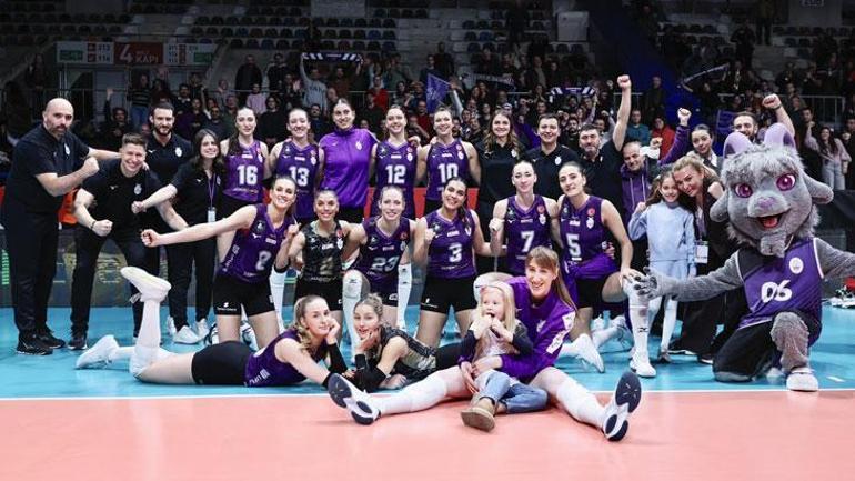 Zeren Spordan Şampiyonlar Liginde 2. galibiyet... Zeren Spor - Dresdner maç sonucu 3-0