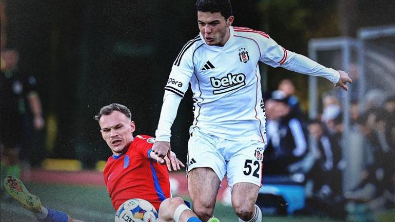 Kartal hazırlık maçında bir golcü daha kazandı... Beşiktaş - FCSB maç sonucu 2-1