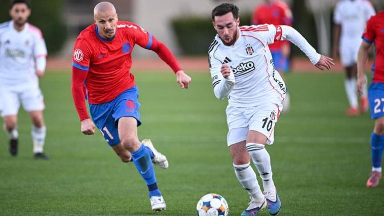 Kartal hazırlık maçında bir golcü daha kazandı... Beşiktaş - FCSB maç sonucu 2-1