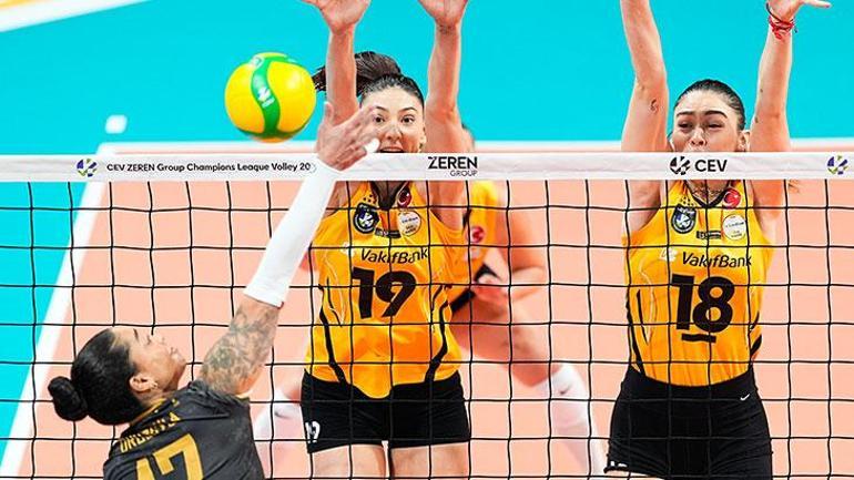 VakıfBank CEV Şampiyonlar Liginde yenilgisiz devam ediyor