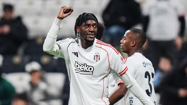 Beşiktaşın yıldızı Tammy Abraham sahneye çıktı 3 maç sonra ağları sarstı