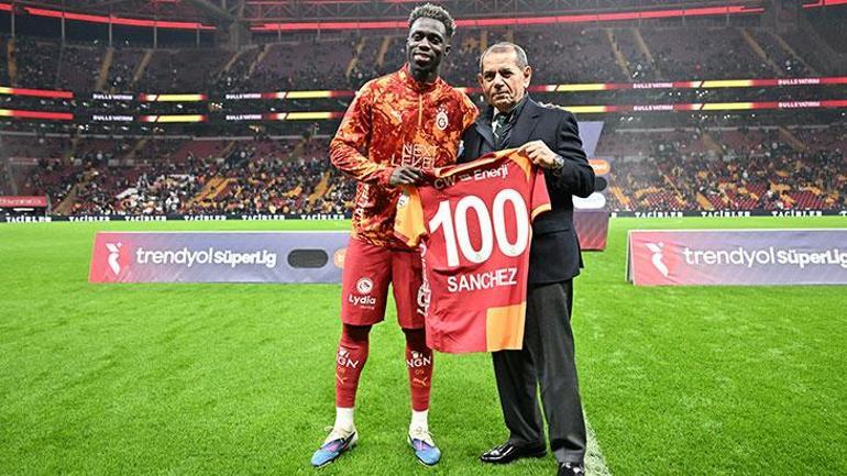 Davinson Sanchez Galatasarayda 100ler kulübüne girdi