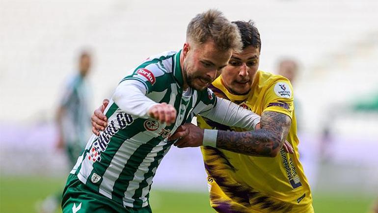 (ÖZET) Konyaspor 1 puanı 90+5te aldı Nefes kesen maçta kazanan çıkmadı | Konyaspor - Eyüpspor maç sonucu: 1-1