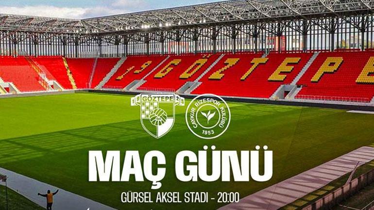 CANLI I Göztepe - Çaykur Rizespor (Süper Lig 18. hafta maçı)