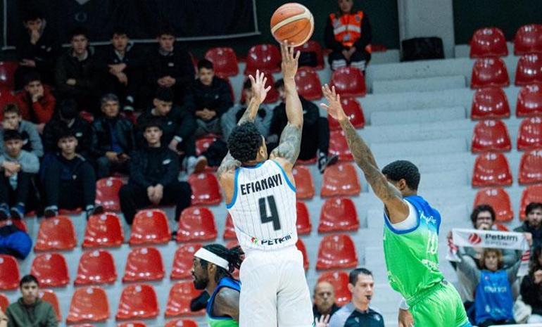 Avrupada dört dörtlük Aliağa Petkimspor - Dinamo Sassari maç sonucu 82-70