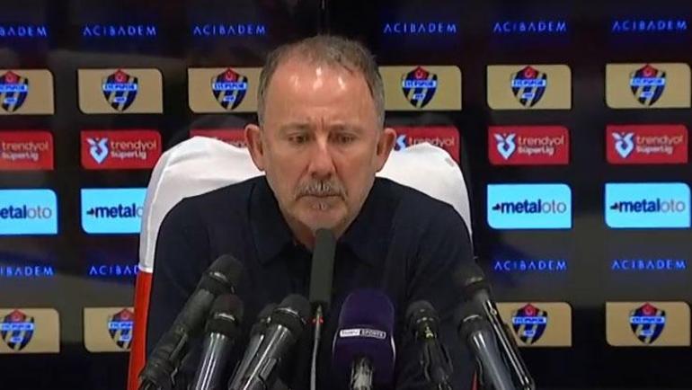 Beşiktaş teknik direktörü Sergen Yalçın: Çok dersler çıkaracağımız bir maç