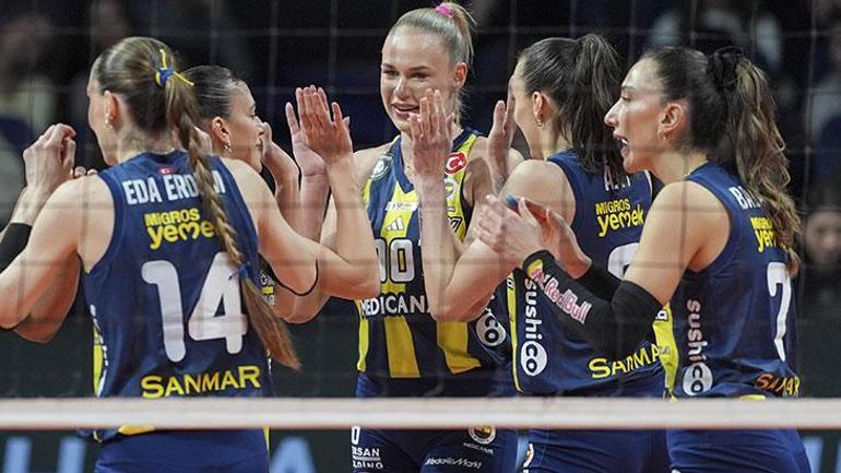 Derbide Fenerbahçeden deplasman zaferi Galatasaray Daikin-Fenerbahçe Medicana maç sonucu 0-3