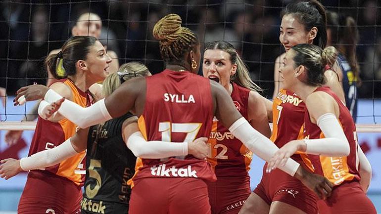 Derbide Fenerbahçeden deplasman zaferi Galatasaray Daikin-Fenerbahçe Medicana maç sonucu 0-3