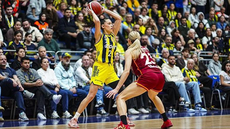 Potada nefes kesen derbi: Fenerbahçe 16da 16 yaptı Fenerbahçe Opet - Galatasaray Çağdaş Faktoring maç sonucu 75-70