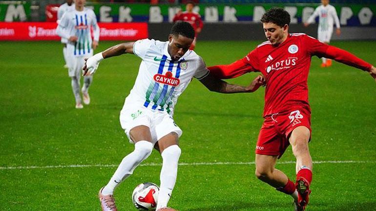 Ziraat Türkiye Kupası C Grubu: Çaykur Rizespor-Beyoğlu Yeni Çarşı: 1-1
