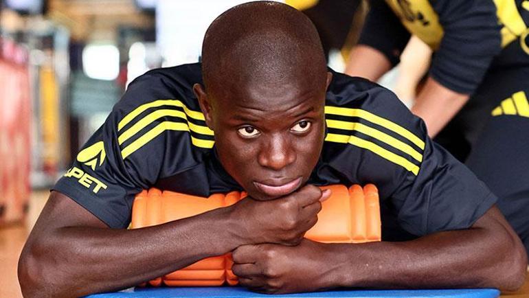 NGolo Kante, Samandırada Fenerbahçe ile ilk idmanına çıktı...