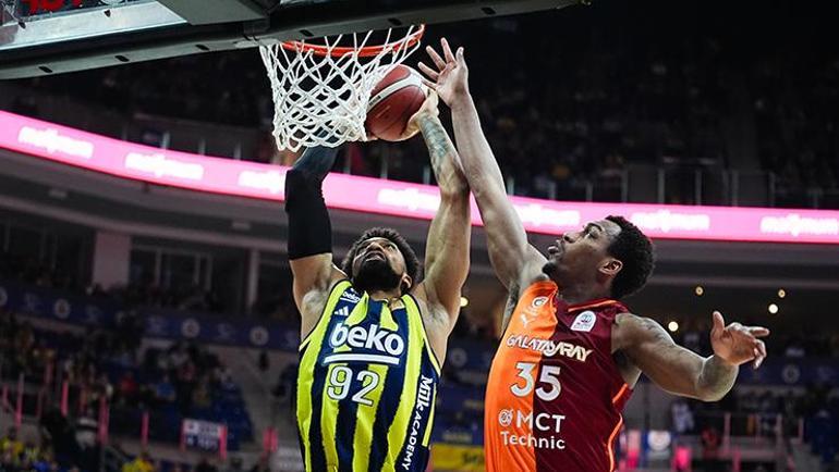 Fenerbahçe Beko won the breathtaking derby Match result: Fenerbahçe Beko 79-77 Galatasaray MCT Technic