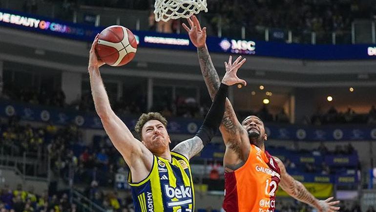Nefesleri kesen derbide kazanan Fenerbahçe Beko Maç sonucu: Fenerbahçe Beko 79-77 Galatasaray MCT Technic