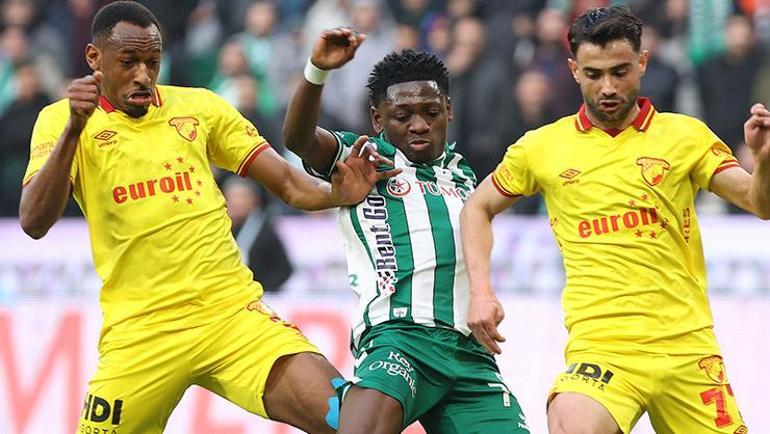 Konyaspor - Göztepe maçında gol sesi çıkmadı Konyaspor - Göztepe maçı sonucu: 0-0