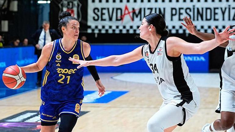 Fenerbahçe Opetten derbide Beşiktaş BOAya 37 sayı fark
