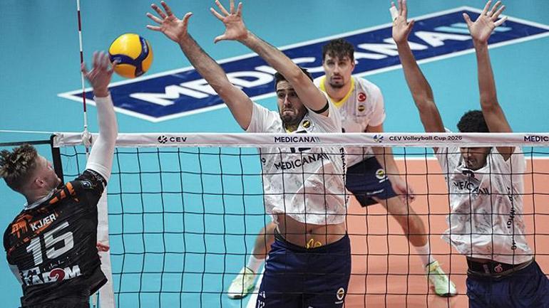 Fenerbahçe Medicana CEV Kupasında çeyrek finalde