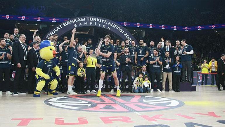 Ziraat Bankası Türkiye Kupasında şampiyon Fenerbahçe Beko... Fenerbahçe Beko - Beşiktaş GAİN maç sonucu 91-74