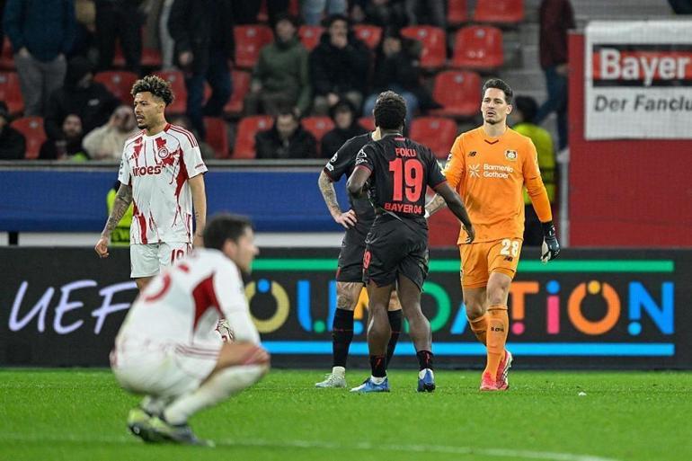 Almanyada sessiz gece: Bayer Leverkusen, UEFA Şampiyonlar Liginde son 16da