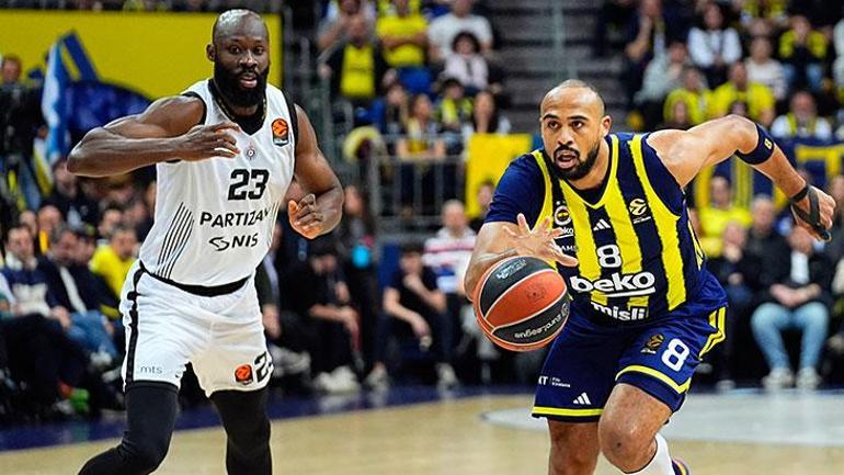 Lider galibiyet serisini 8 maça çıkardı... Fenerbahçe Beko - Partizan maç sonucu 81-78