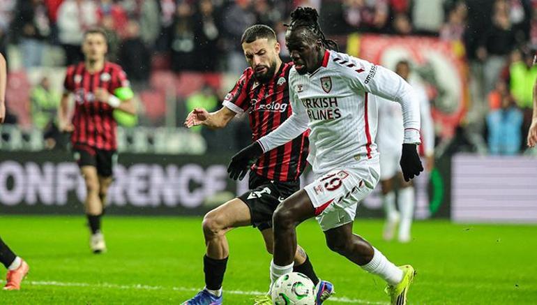 Samsunspor Skhendijayı rahat geçti (ÖZET) Samsunspor - Skhendija maç sonucu: 4-0
