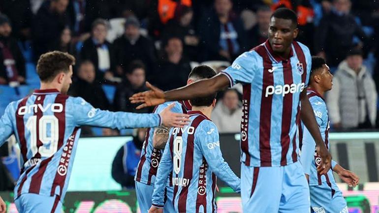 Trabzonsporda Paul Onuachu tarihe geçti Fatih Tekkeyi solladı