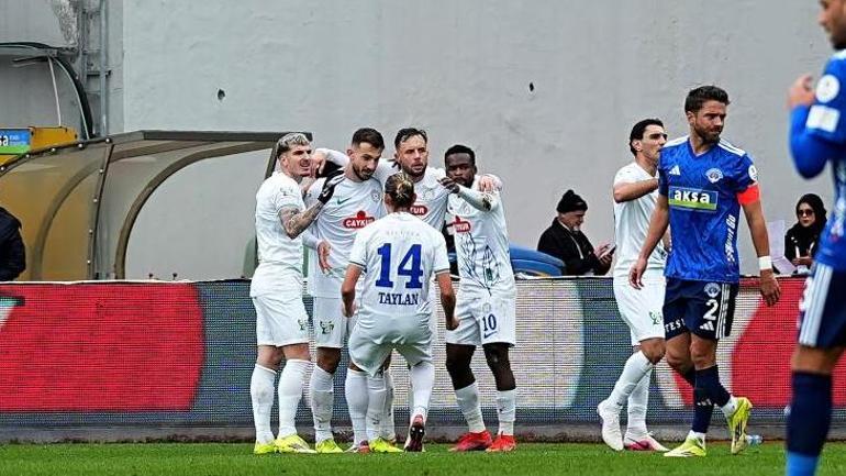 İstanbulda kazanan Rizespor Kasımpaşa - Rizespor maçı sonucu: 0-3