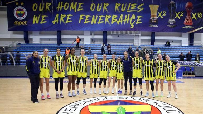 Fenerbahçe Opetten play-off serisinde tarihi fark Fenerbahçe Opet - Melikgazi Kayseri Basketbol maç sonucu 113-42