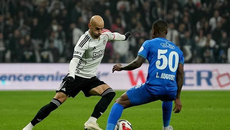 Beşiktaş-Çaykur Rizespor maçında iki yıldız yok