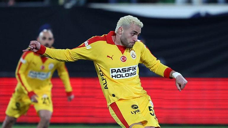 Galatasarayın yıldızı Barış Alper Yılmaz Alanyasporu da boş geçmedi Sahneye çıktı