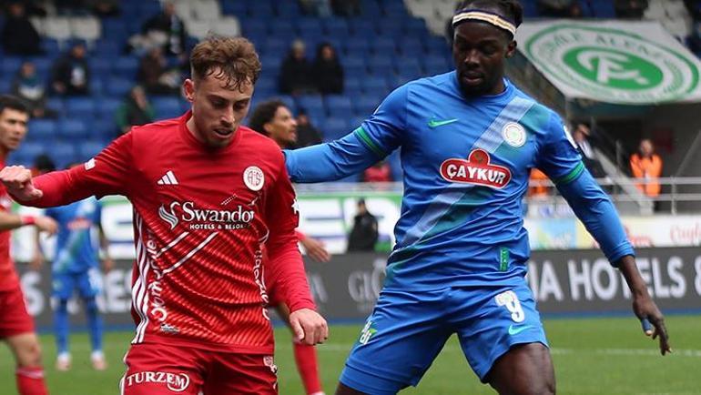 Rizespor seriye bağladı, evinde geçit vermedi | Çaykur Rizespor - Antalyaspor maç sonucu: 1-0