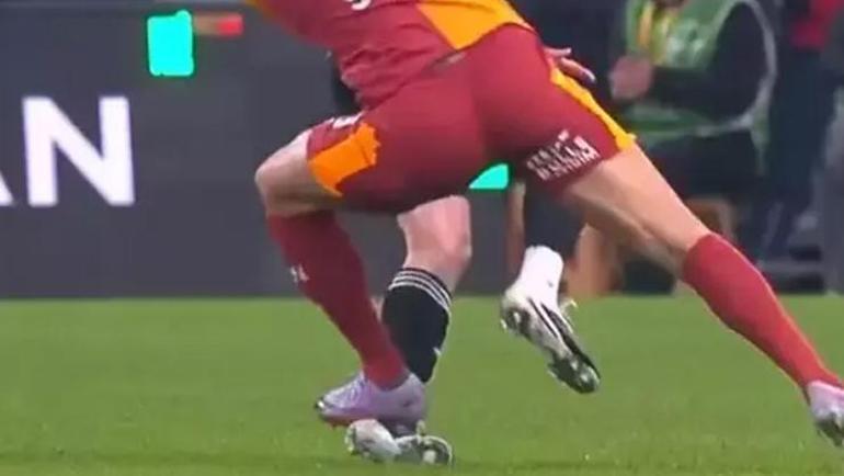 10 numara kırmızı kart Beşiktaş - Galatasaray derbisinin VAR kayıtları açıklandı