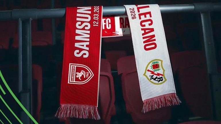 Samsunspor - Rayo Vallecano maçı Canlı Anlatım - SAMSUN - RAYO maçı kadrosu, skoru ve istatistikleri