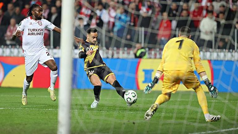 Samsunspor Konferans Liginde tur şansını zora soktu... Rayo Vallecano maç sonucu 1-3