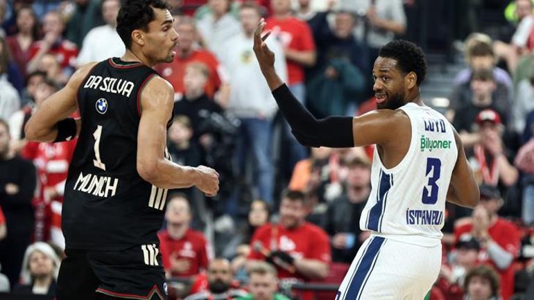 Cole Swiderdan son saniyede maç kazandıran üçlük Bitti derken... Bayern Münih - Anadolu Efes maç sonucu 80-81