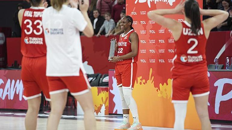 Potanın Perileri Dünya Kupası yolunda 2. galibiyetini aldı... Türkiye - Japonya maç sonucu 75-67